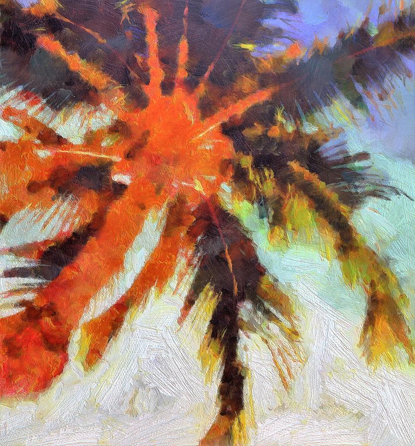 Palm No. 6 Painting by Lelia DeMello