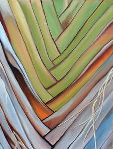Nature Painting - Palm Reading by Amanda Jordan