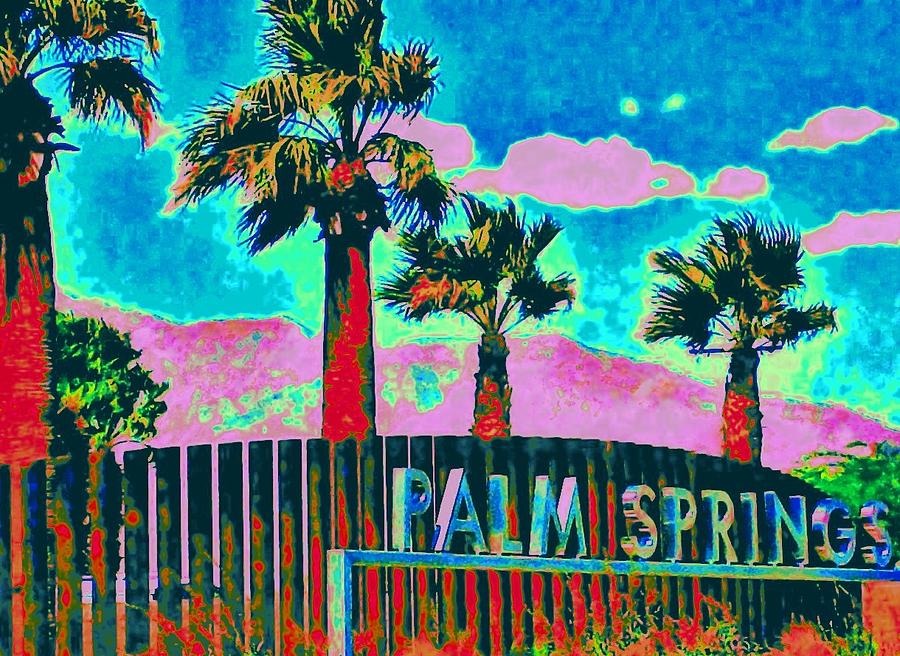 Palm Springs Gateway Three Photograph by Randall Weidner