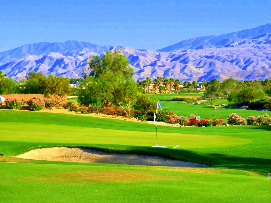 Palm Springs Golf Photograph by Randall Weidner