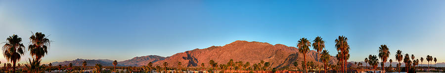 Mountain Photograph - Palm Springs Sunrise by Scott Campbell