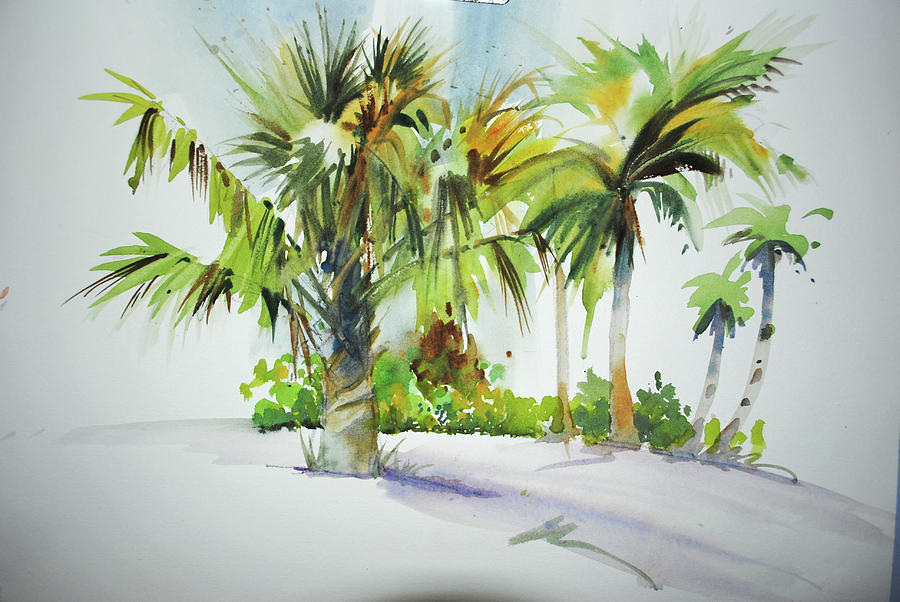 Palm Sunday Painting by P Anthony Visco