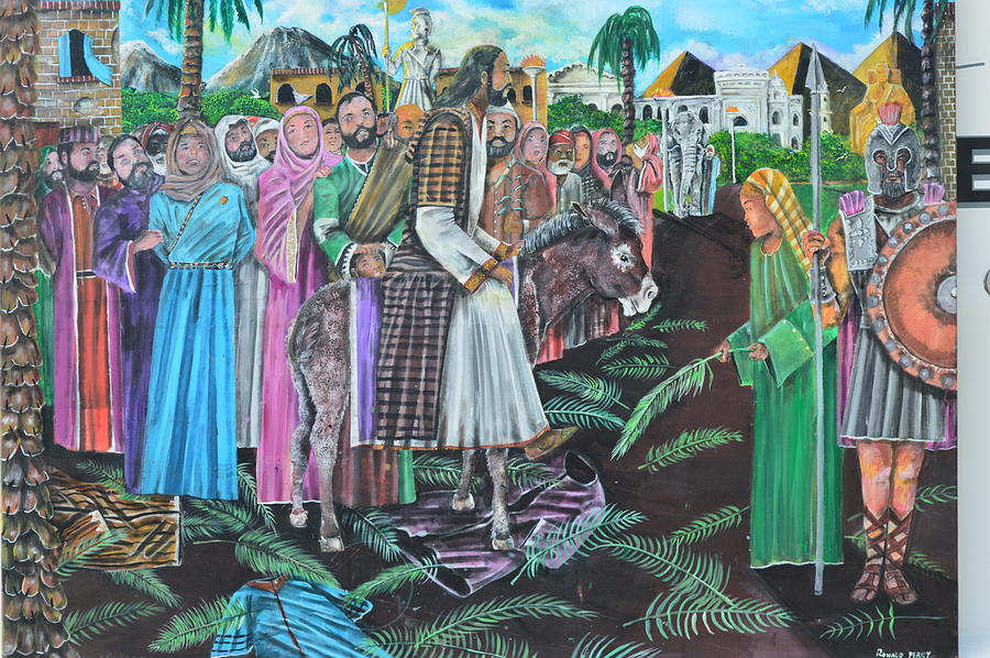 Palm Sunday Painting By Ronald Perry Fine Art America