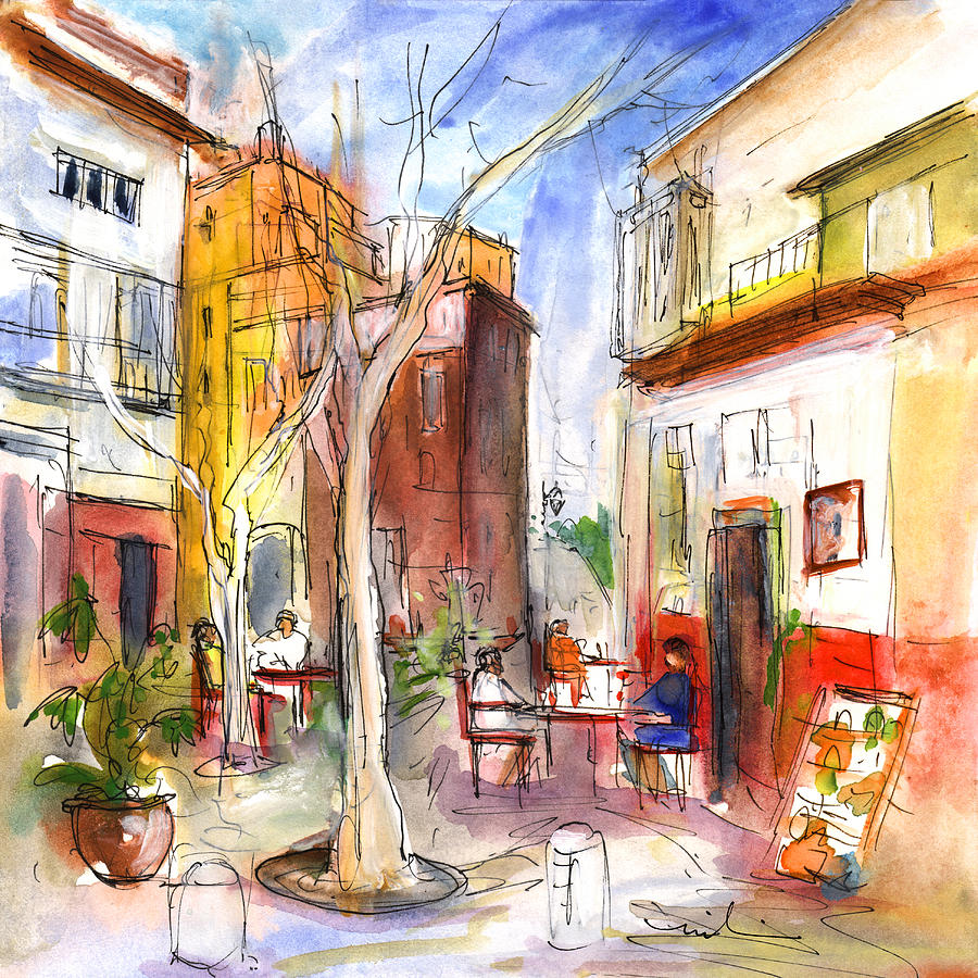Palma De Mallorca 02 Painting by Miki De Goodaboom