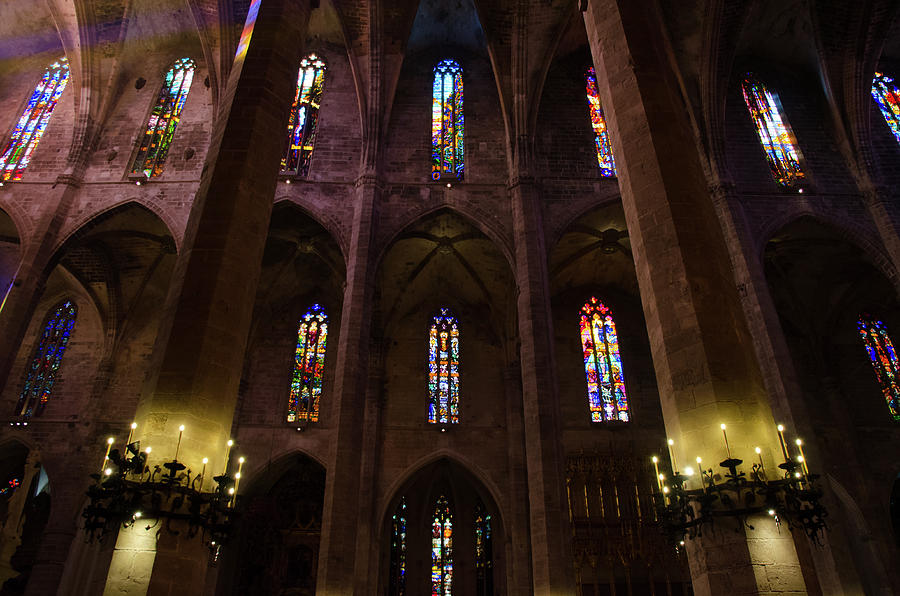 Palma de Mallorca, Gothic Cathedral - 12 Photograph by AM FineArtPrints