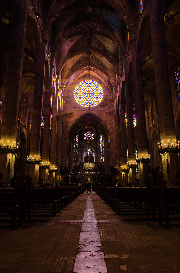 Palma de Mallorca, Gothic Cathedral - 2 Photograph by AM FineArtPrints