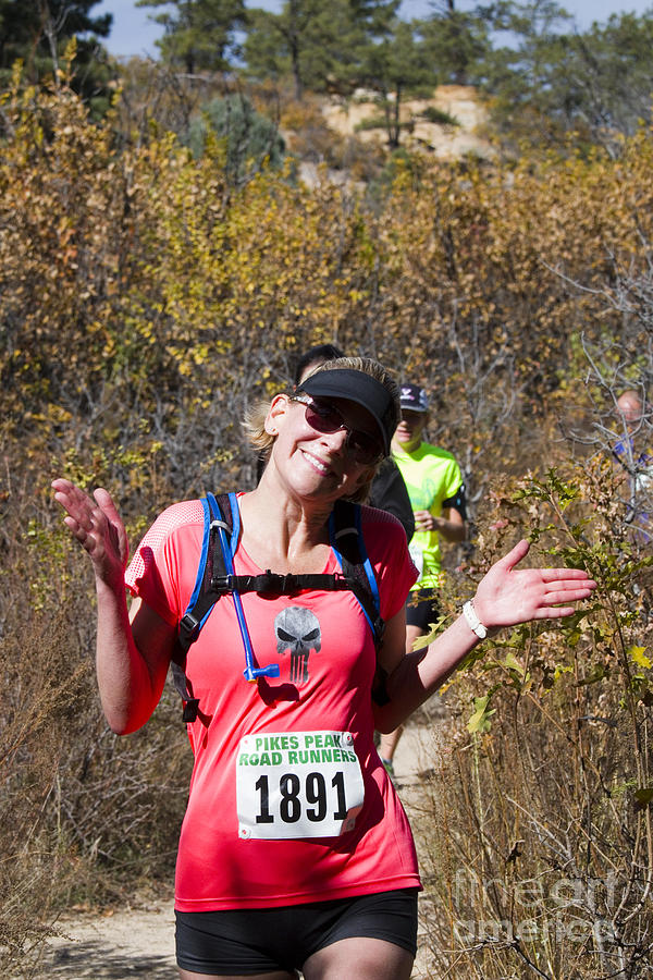 Palmer Park and Pikes Peak Road Runners Fall Series III Race Photograph by Steven Krull