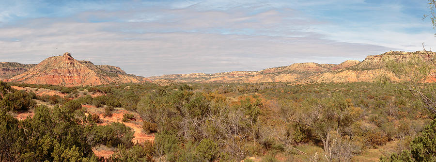 Palo Duro Canyon Valley Photograph by Susan Rissi Tregoning