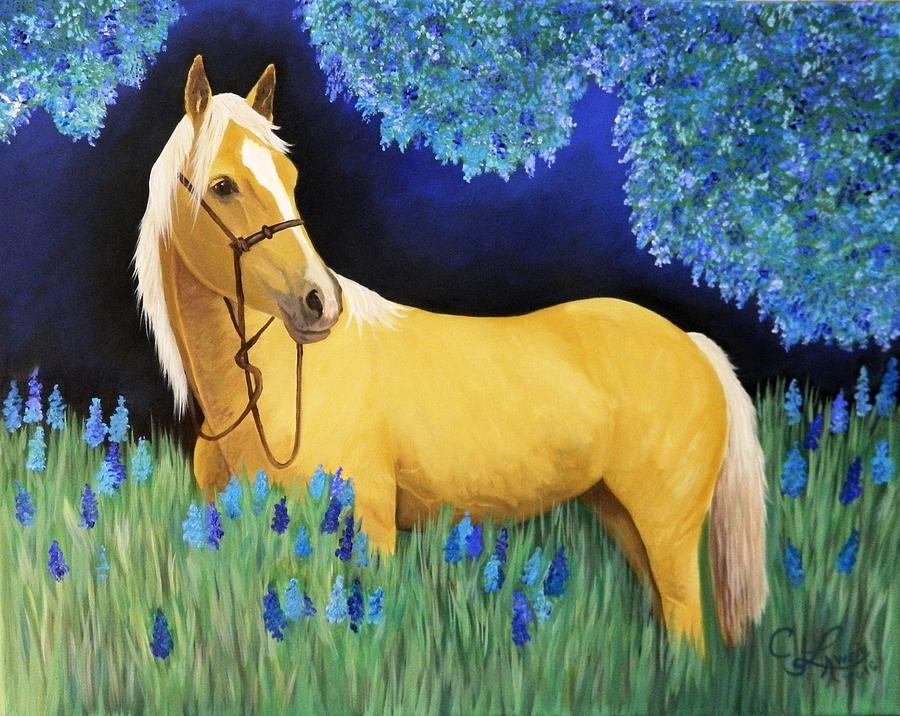 Palomino Painting By Connie Lawrie Fine Art America   Palomino Connie Lawrie 