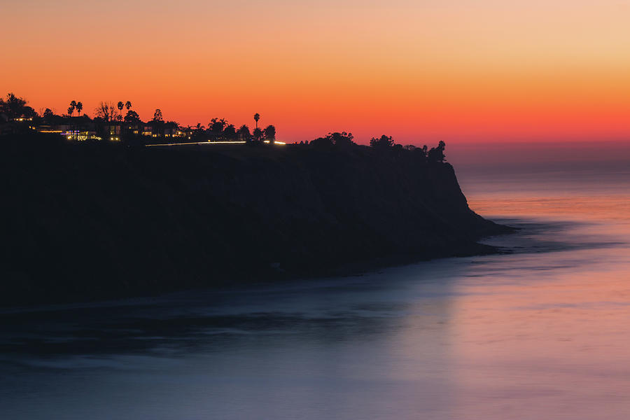 Palos Verdes Coast After Sunset Photograph by Andy Konieczny