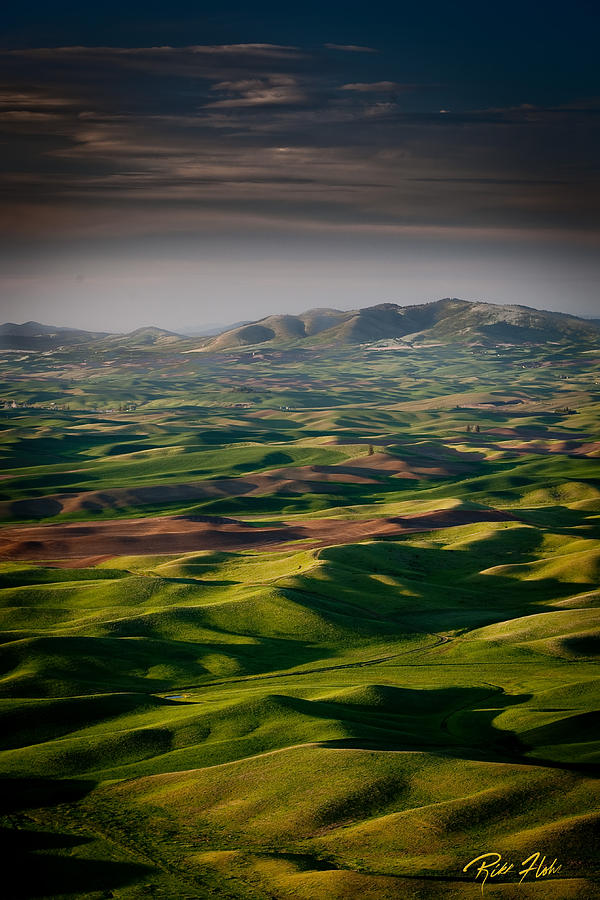 Palouse - Afternoon Shadows Photograph by Rikk Flohr