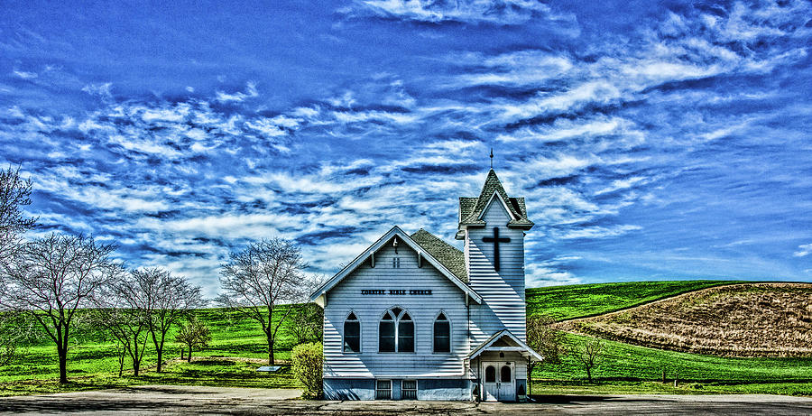 Palouse Church Photograph by Ed Broberg