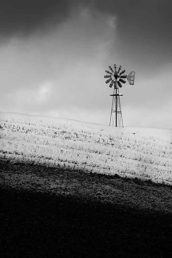 Palouse Windmill Photograph by Roger Mullenhour