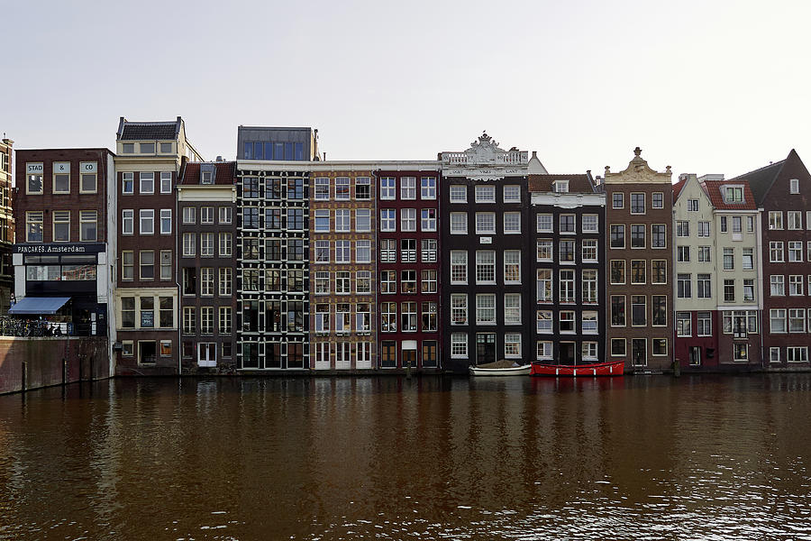 Pancakes and Apartements. Amsterdam Photograph by Jouko Lehto