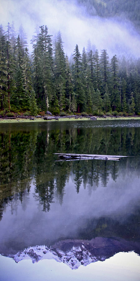 Pamelia Lake Reflection Photograph by Albert Seger