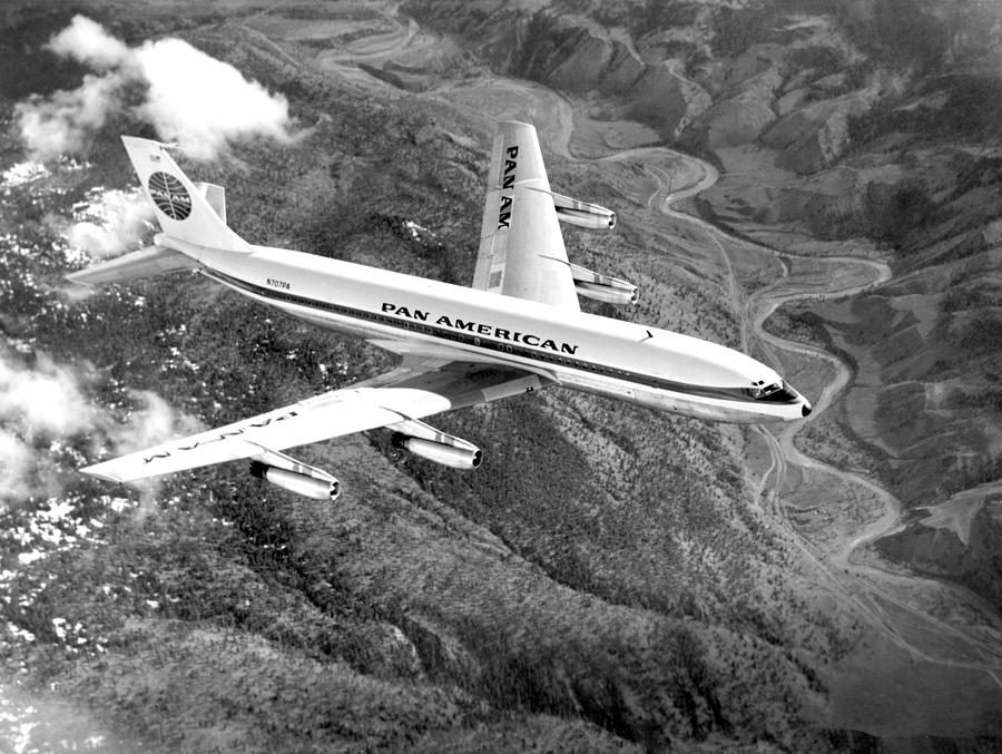 Pan American Airways, Boeing 707-121 Photograph by Everett