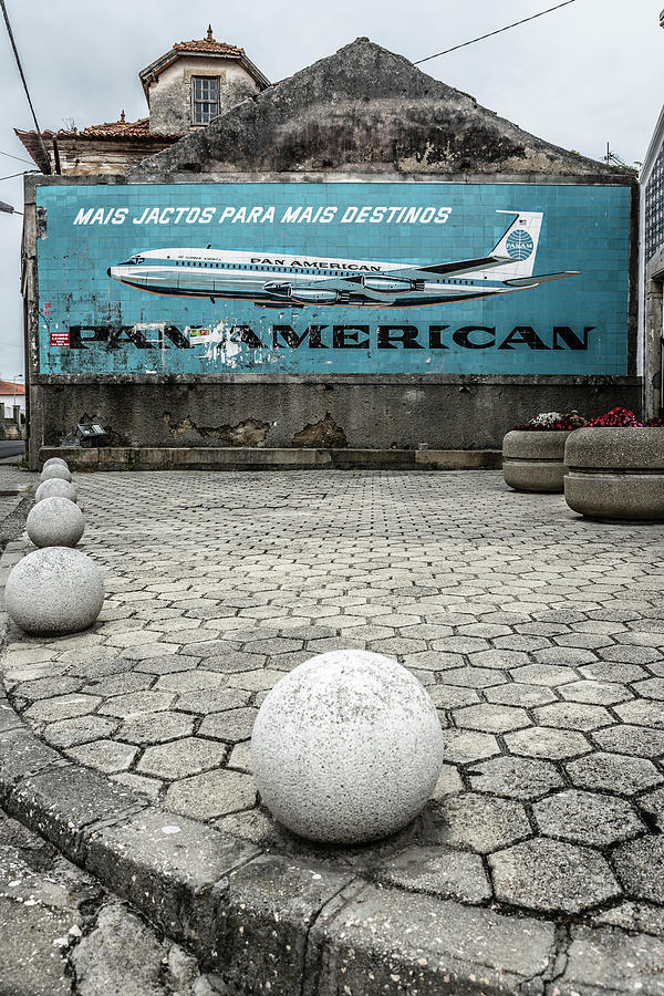 Pan American Vintage Ad Photograph