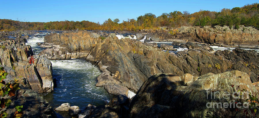 Pan Of The Potomac Photograph by Skip Willits