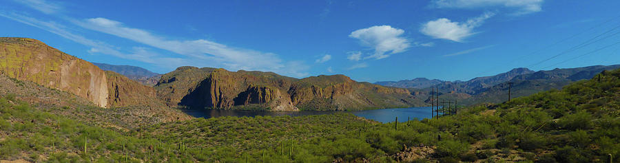 Pana Canyon Lake Arizona Photograph by Kimo Fernandez