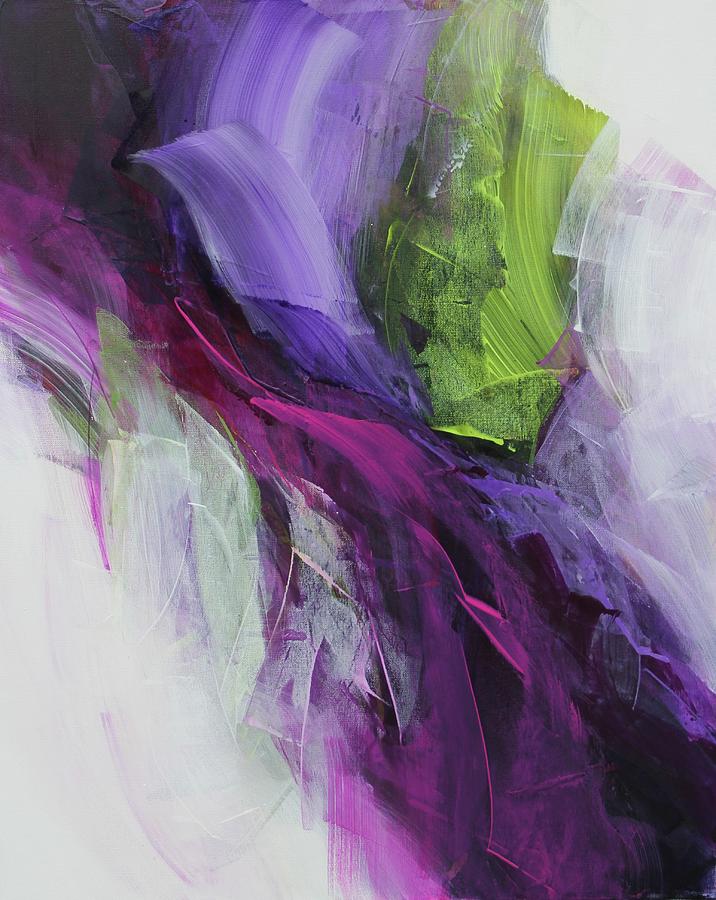 Abstract Painting - Panache by Tracy Male