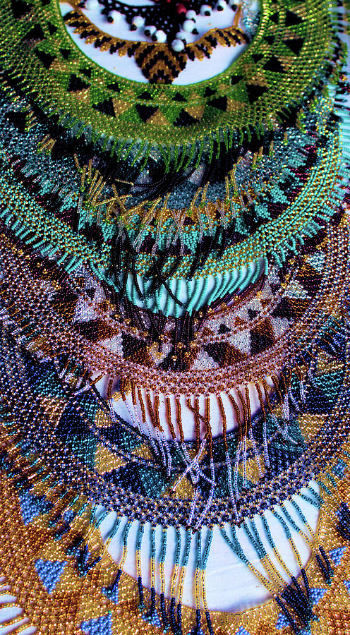 Panama bead work Photograph by Douglas Pike