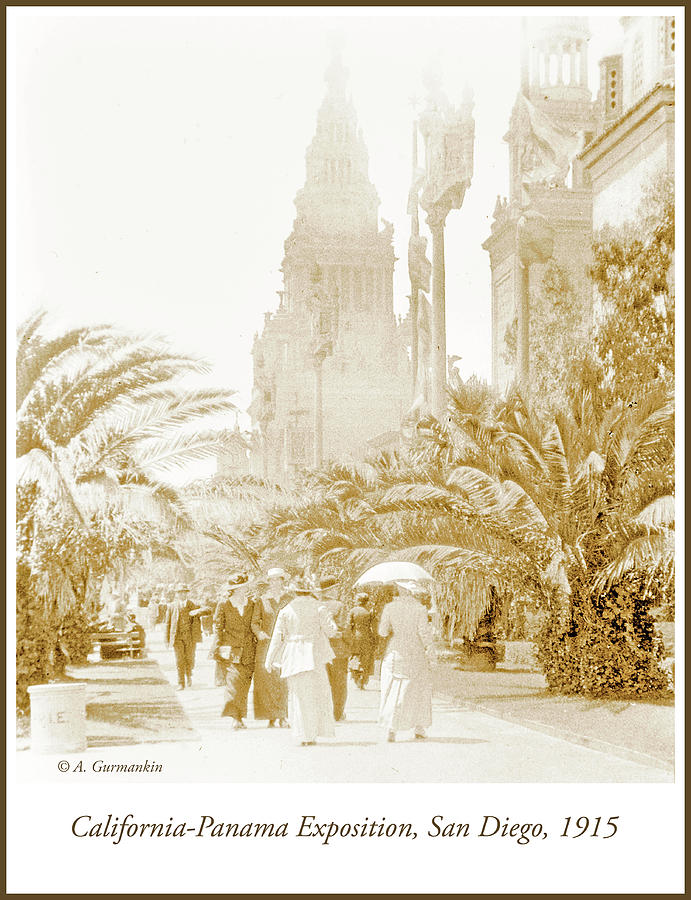 Panama-California Exposition, San Diego, 1915 Photograph by A Macarthur Gurmankin