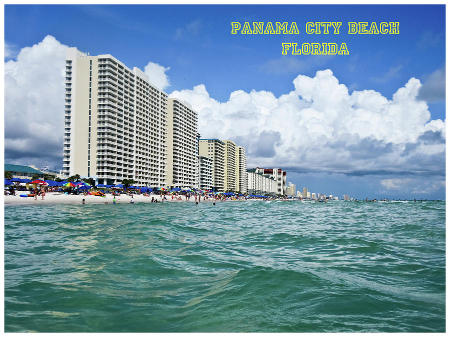 Beach Photograph - Panama City Beach Florida by Tony Grider