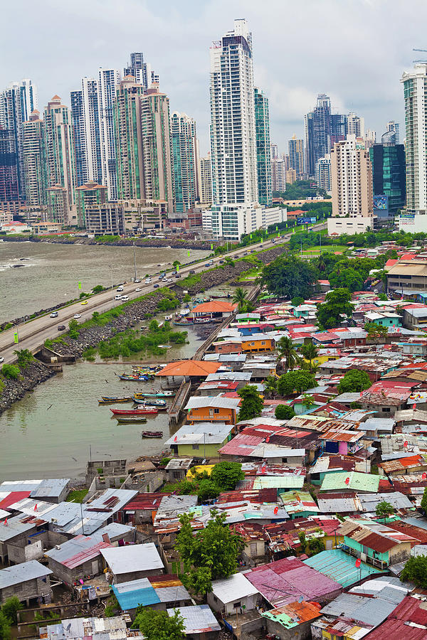 Skyline Photograph - Panama City by Iris Greenwell