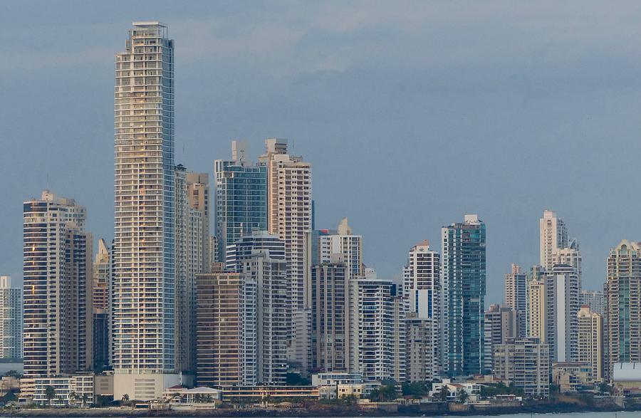 Panama City Skyline Photograph