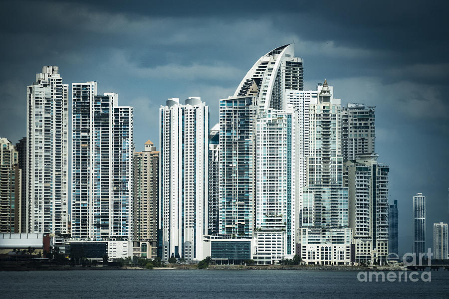 Panama City Skyline Photograph by Joann Long