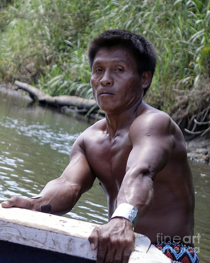 Panama Embera Man Photograph By Kenneth Lempert Pixels