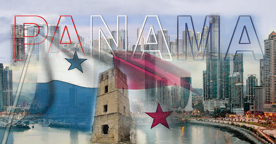 Panama City Digital Art - Panama Scenery by Rodolfo Cordoba