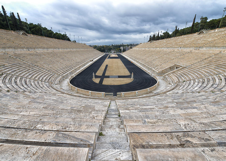 Panathenaic Stadium in Athens, Greece Photograph by Ivan Batinic