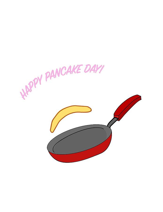 Pan Digital Art - Pancake Day by Jorgi R