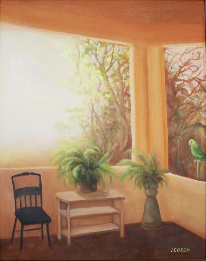 Parrot Painting - Pancho Come Home by Irene Corey