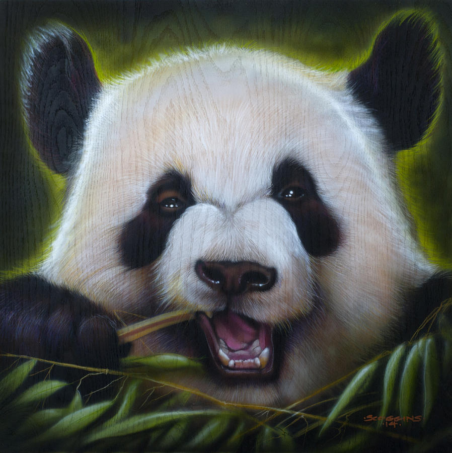 Panda Painting