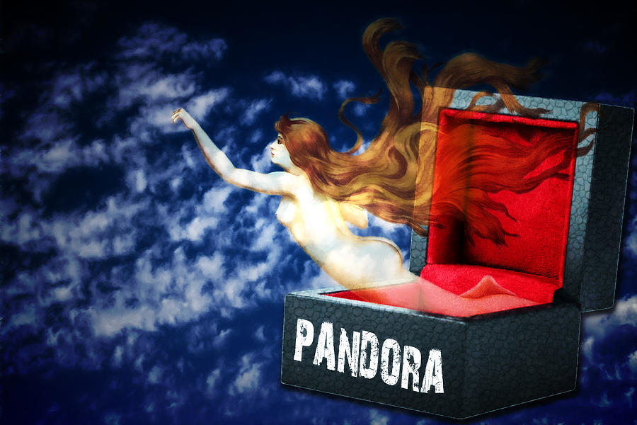 Pandoras Box Digital Art by John Haldane