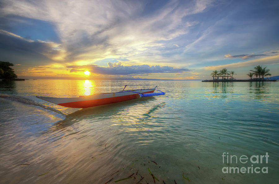 Panglao Island Sunset Photograph by Yhun Suarez