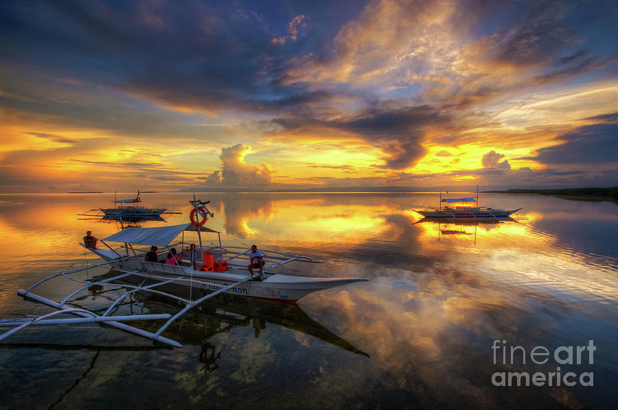 Panglao Port Sunset 10.0 Photograph by Yhun Suarez