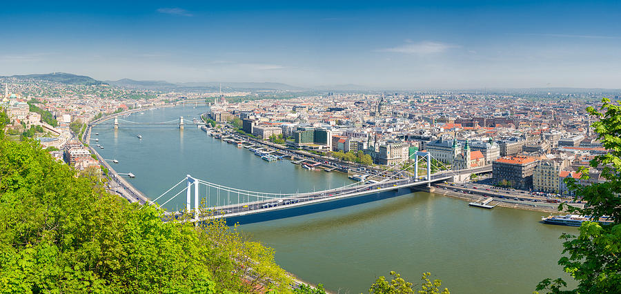 Panorama Budapest Hungary Photograph by Matthias Hauser