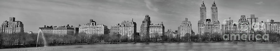 Panorama Central Park West Architecture  Photograph by Chuck Kuhn