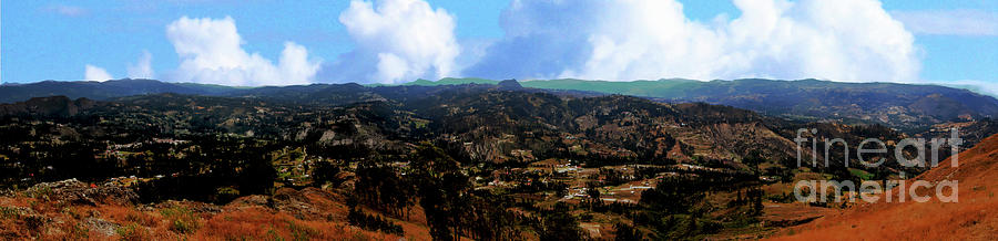 Panorama From Pachamama V Photograph by Al Bourassa
