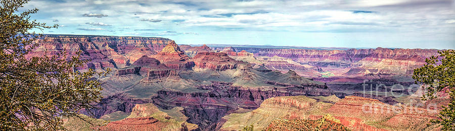 Panorama, Grand Canyon 2 Photograph by Felix Lai