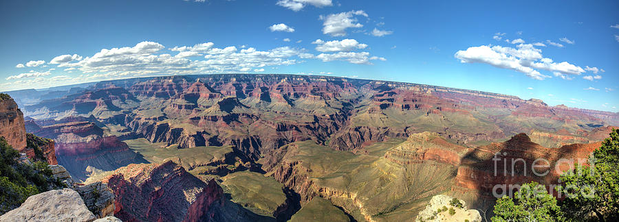 Panorama, Grand Canyon Photograph by Felix Lai