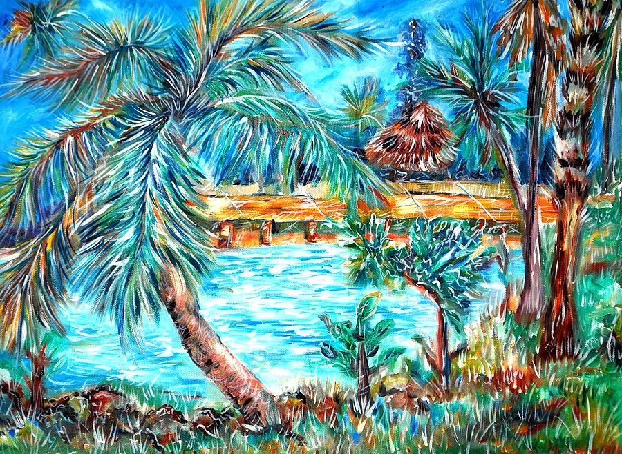Miami Painting - Panorama by Joseph Lawrence Vasile