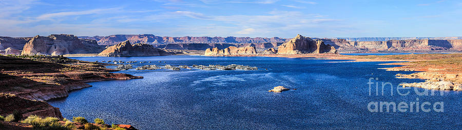Panorama, Lake Powell, Arizona Photograph by Felix Lai