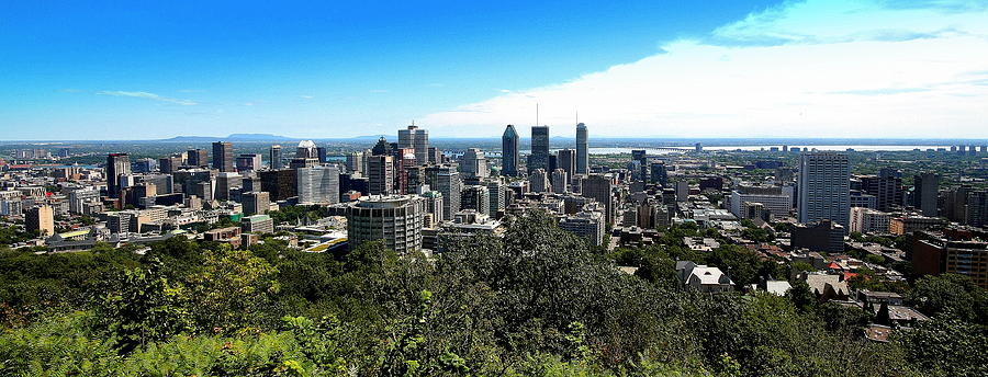 Panorama Montreal Photograph by Imagery-at- Work