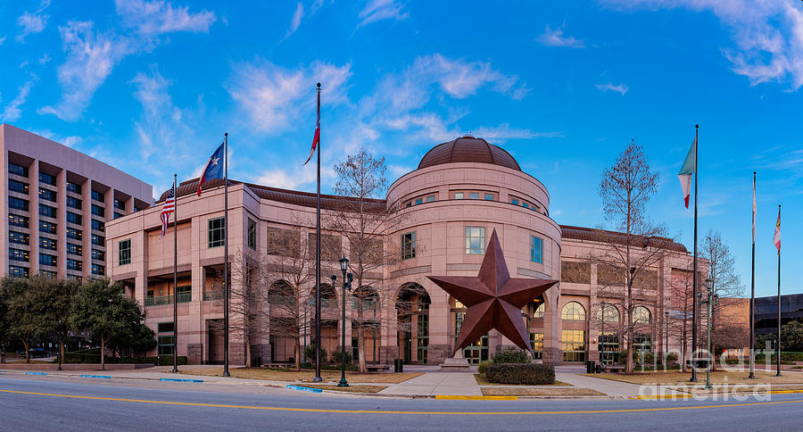 Panorama of Bob Bullock Museum of Texas History - Austin Texas ...