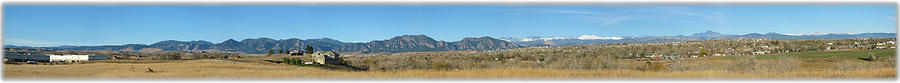 Panorama Photograph - Panorama of Boulder Colorado Flatiron Mountain Range by Jeff Schomay Panorama Photograph - Panorama of Boulder Colorado Flatiron Mountain Range by Jeff Schomay