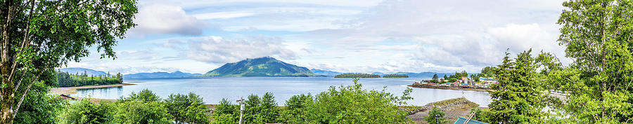 Panorama of Craig, Alaska  Photograph by Scott Law